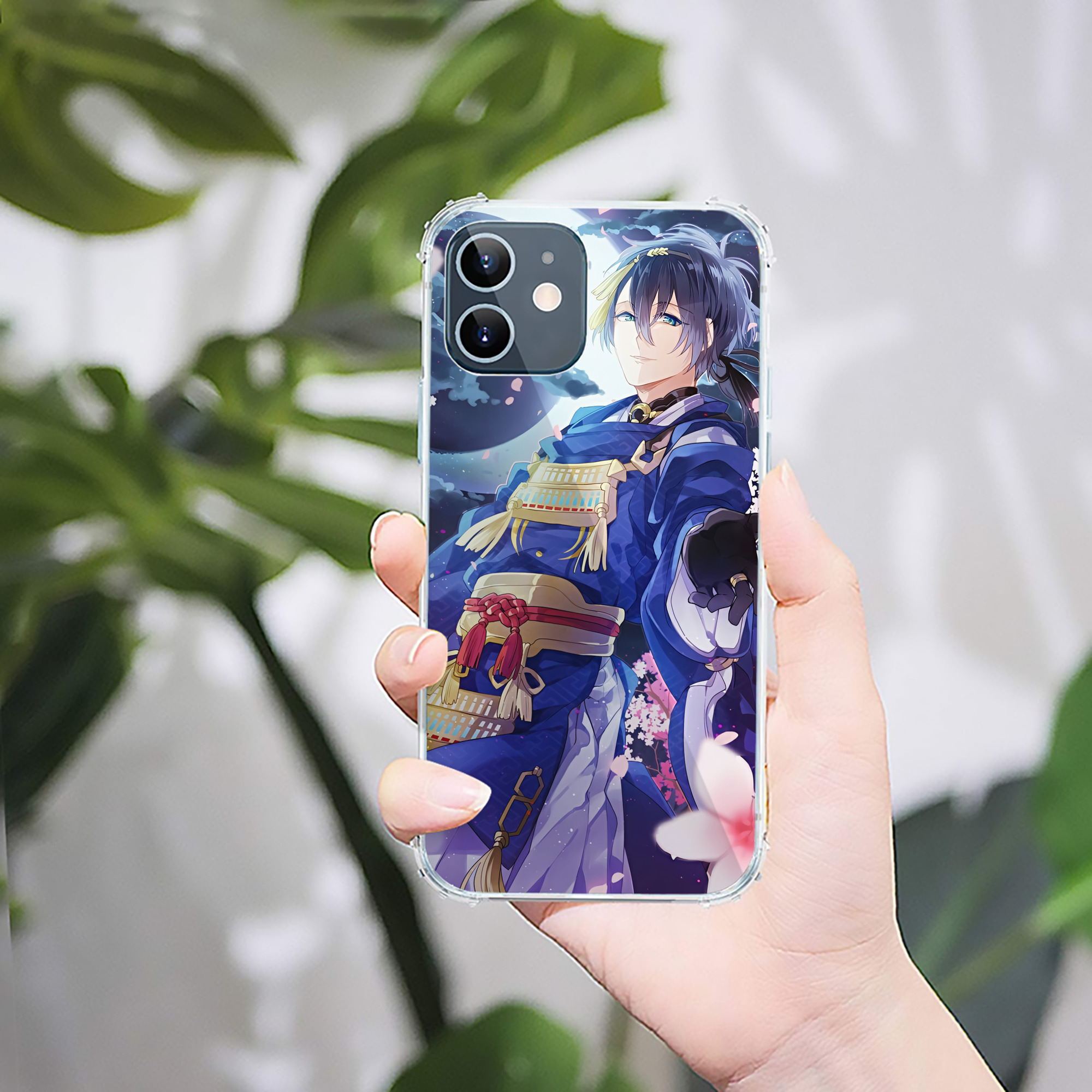 （画像用） 刀剣乱舞 Touken Ranbu 【iPhone 12シリーズ対応】透明スマホケース（クリアソフトケース）